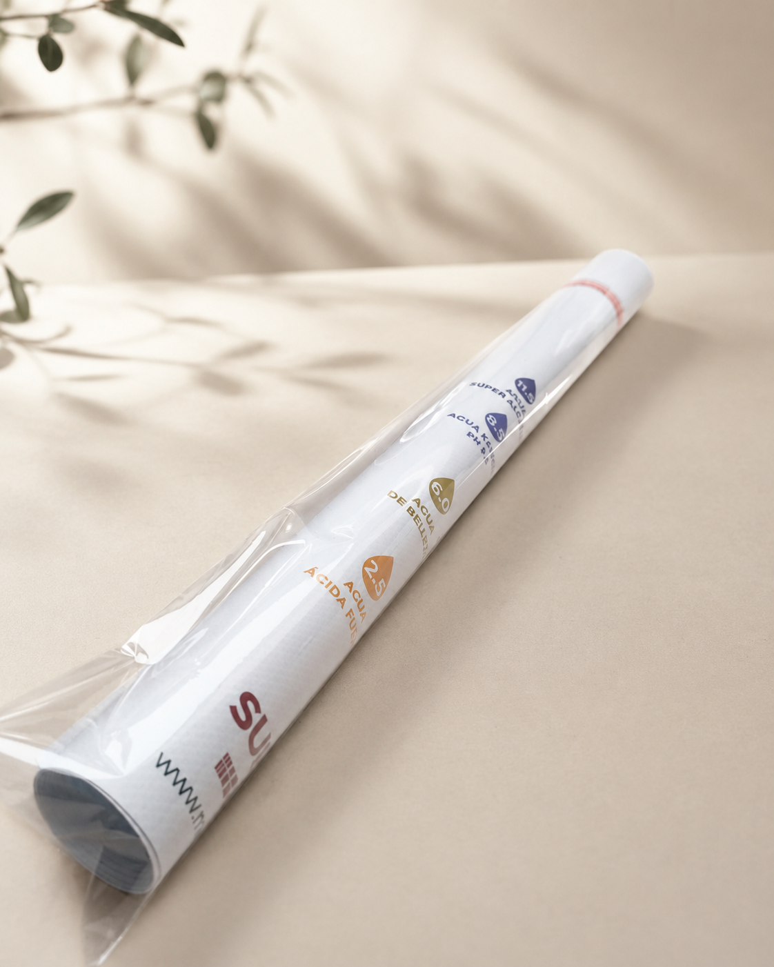 Mantel blanco para presentaciones Kangen