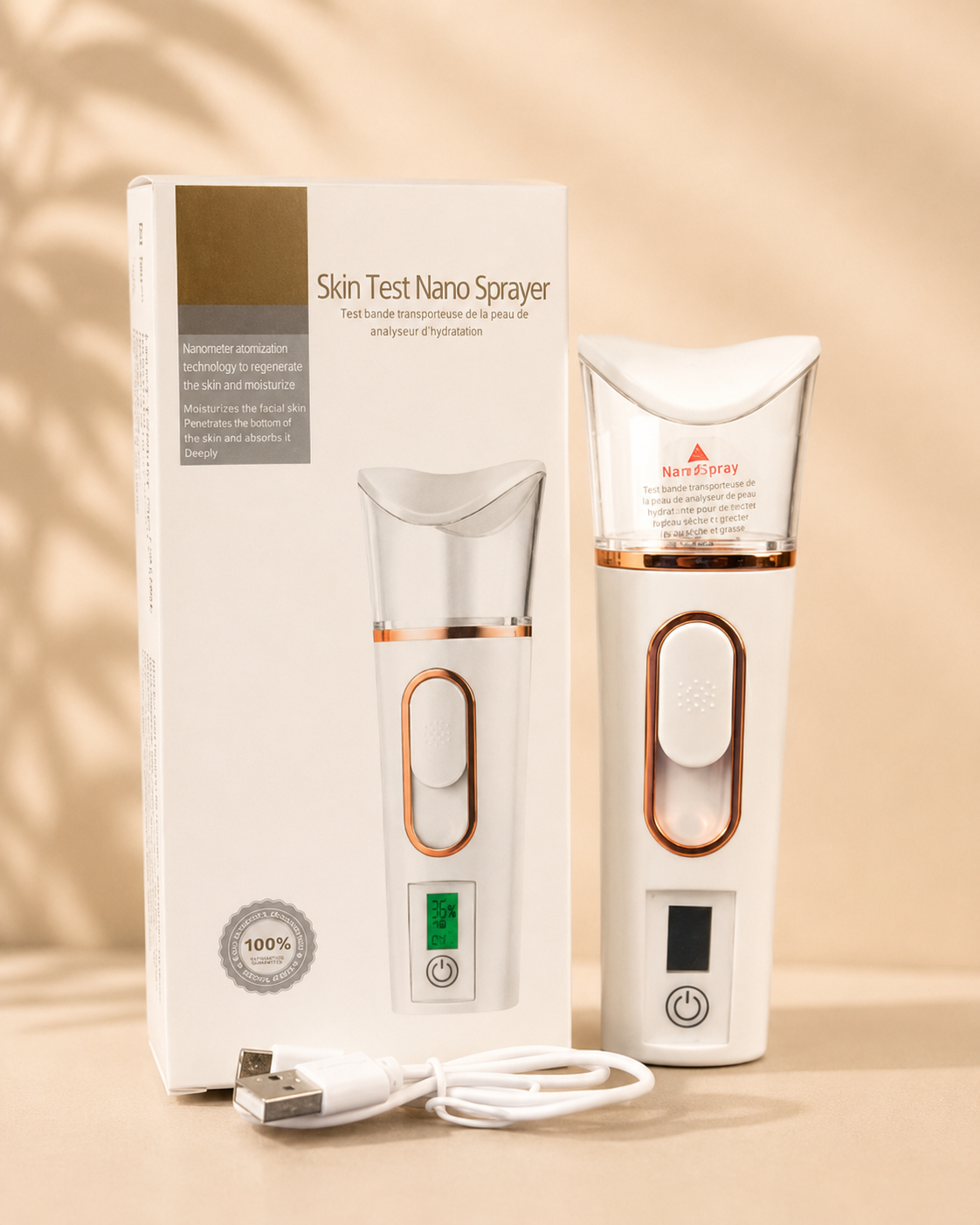 Vaporizador de bruma Beauty pH 6.0 con testador de piel