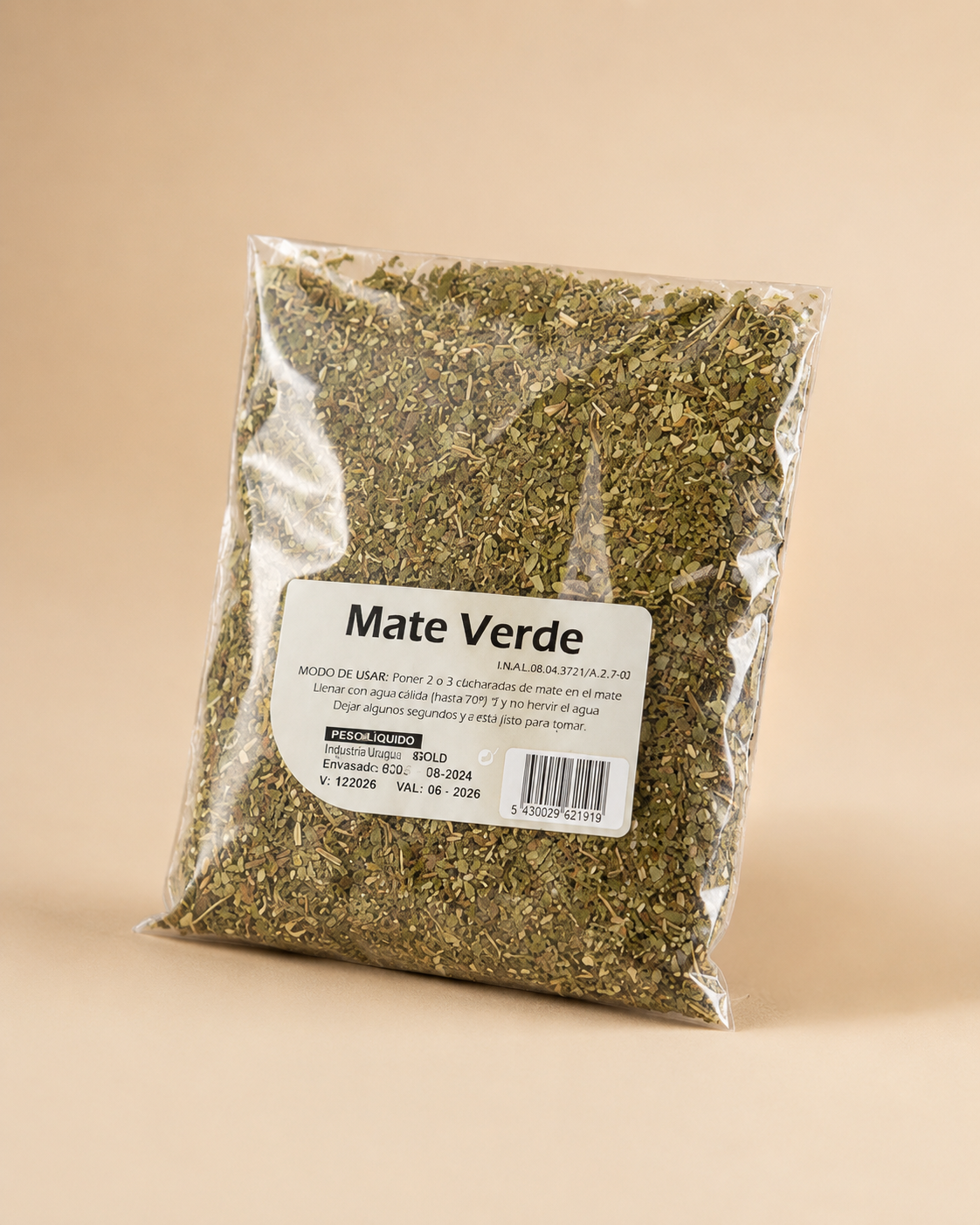 Bolsa de mate verde, 50 g