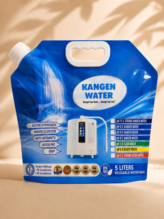 Bolsa de agua Kangen pH 9.5, 5 l (varios modelos)